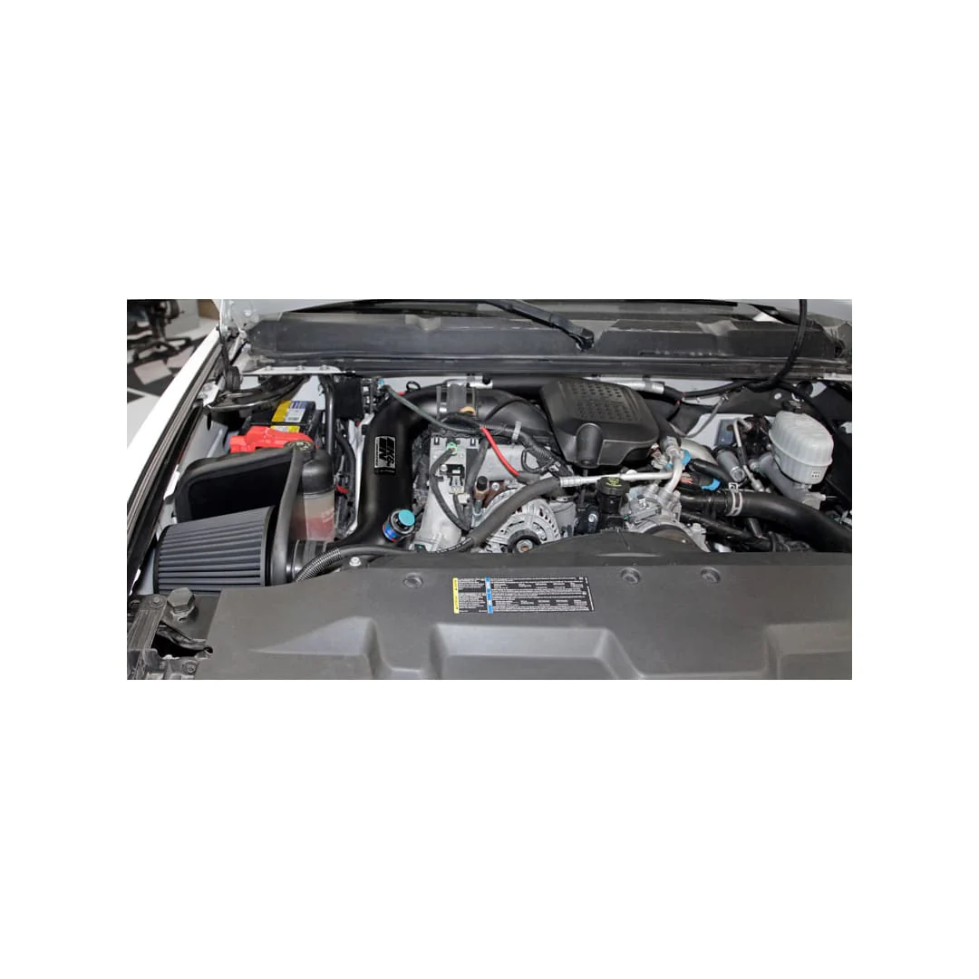 K&N Cold Air Intake GMC Sierra 2500 / 3500 HD 6.6L V8 (2007-2010) [Blackhawk Series] 71-3066 - Image 6