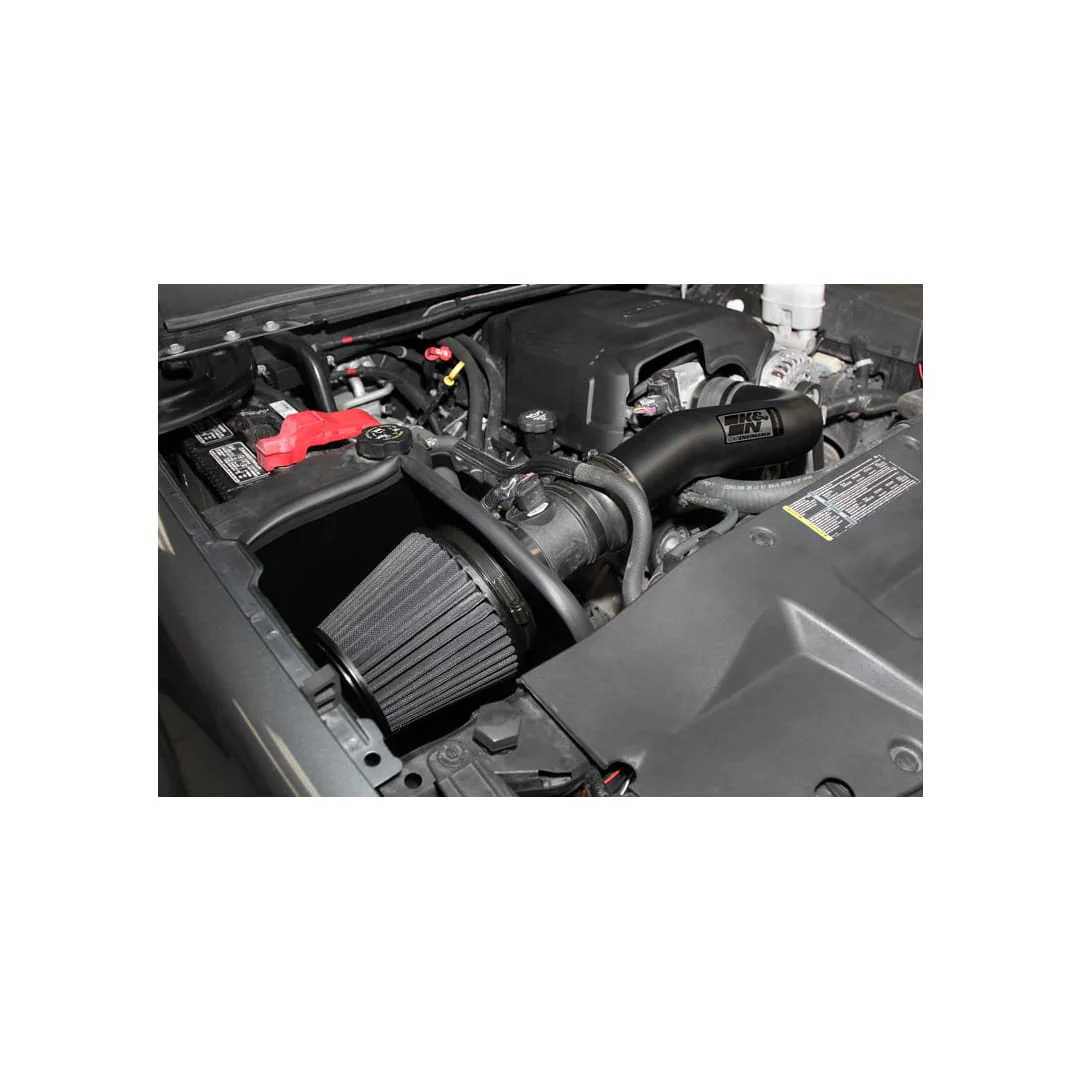 K&N Cold Air Intake Chevy Suburban 1500 5.3L / 60L V8 (2007-2008) [Blackhawk Series] 71-3058 - Image 7