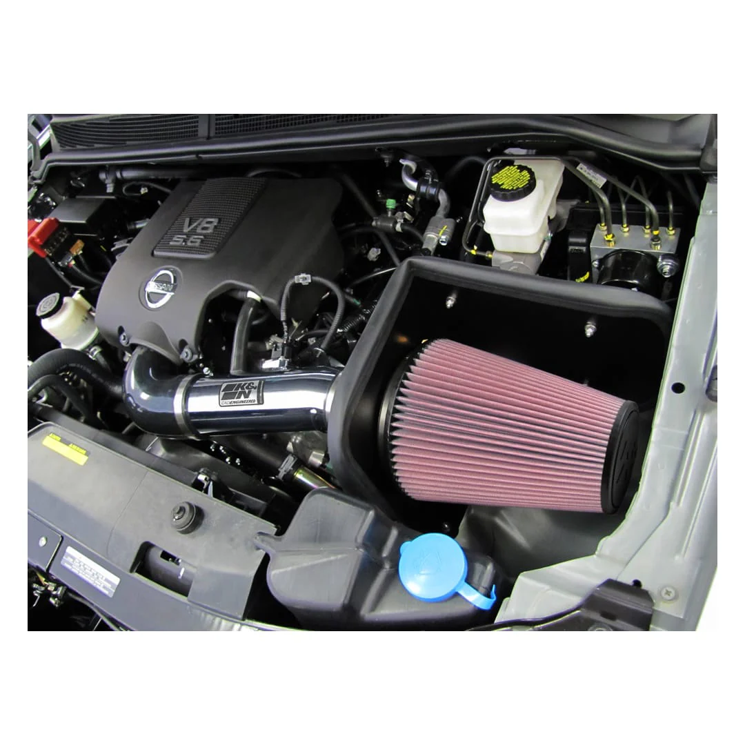 K&N Cold Air Intake Nissan Titan 5.6L V8 (2004-2015) [77 Series] 77-6012KP - Image 2