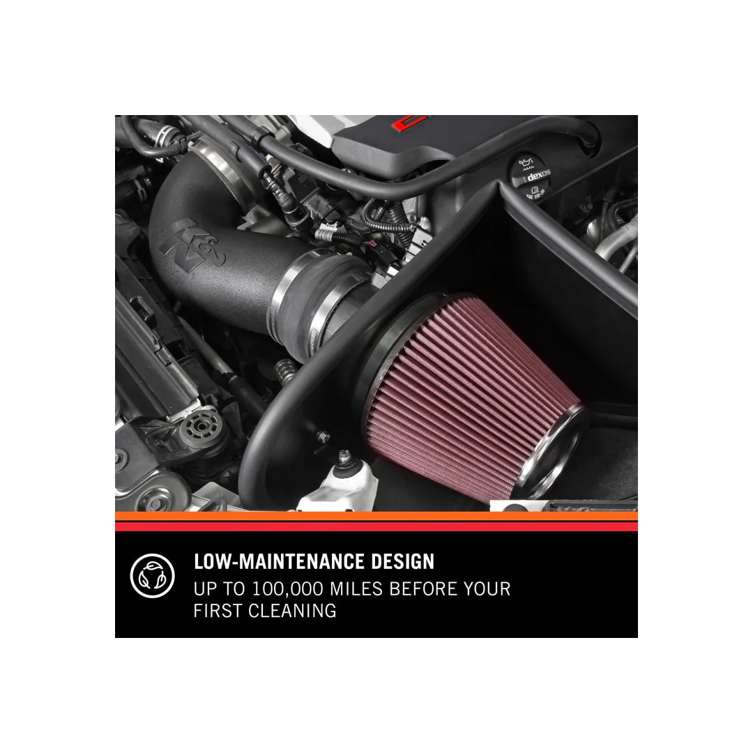 K&N Cold Air Intake Jeep Grand Wagoneer 6.4L V8 (2022-2023) [Air Charger Kit] 63-1590 - Image 7