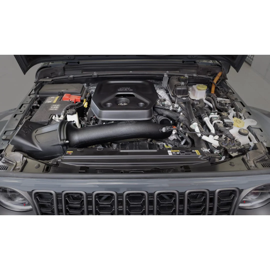 K&N Cold Air Intake Jeep Wrangler 4XE 2.0L Hybrid (2024) [Air Charger Kit] 63-1597 - Image 5