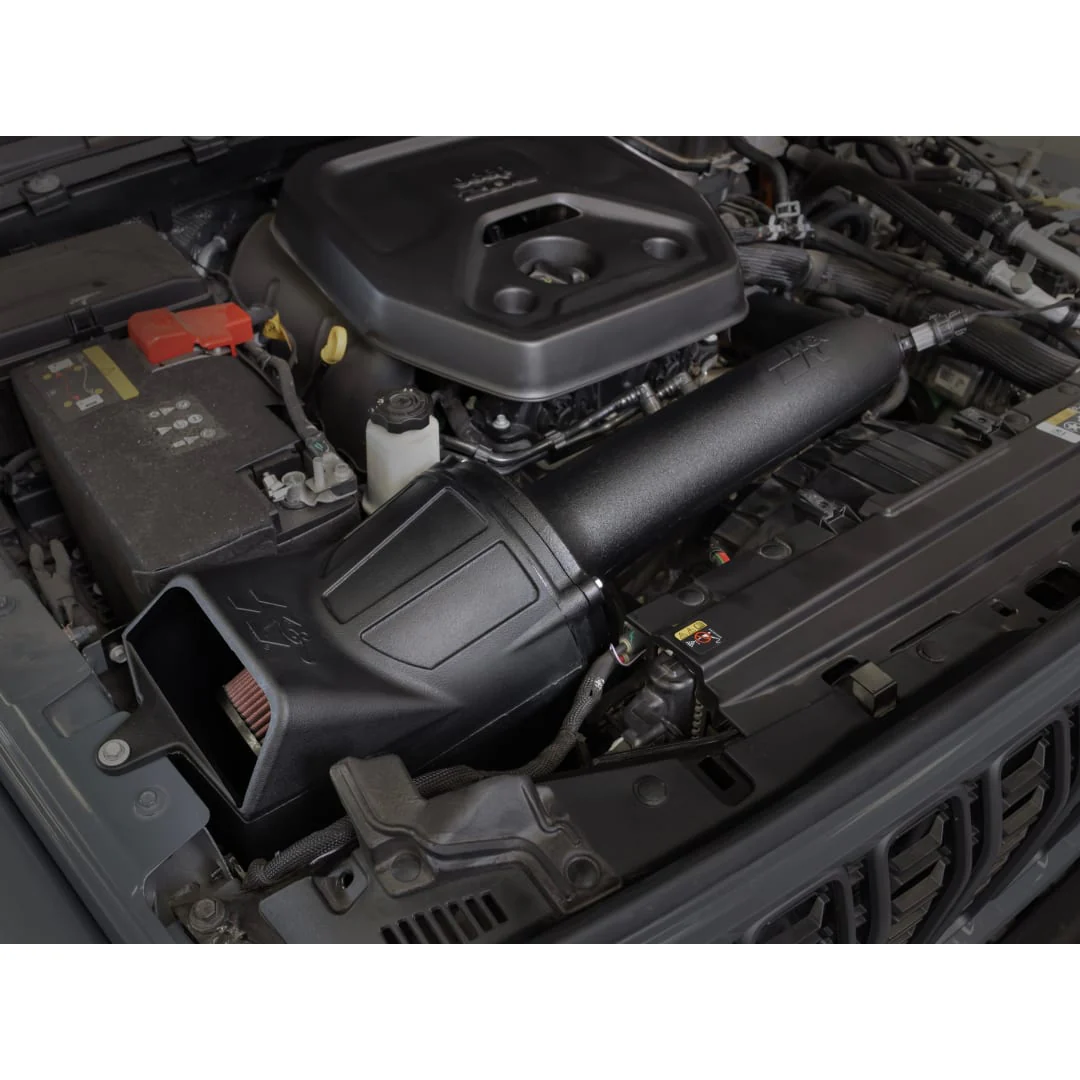 K&N Cold Air Intake Jeep Wrangler 4XE 2.0L Hybrid (2024) [Air Charger Kit] 63-1597 - Image 6