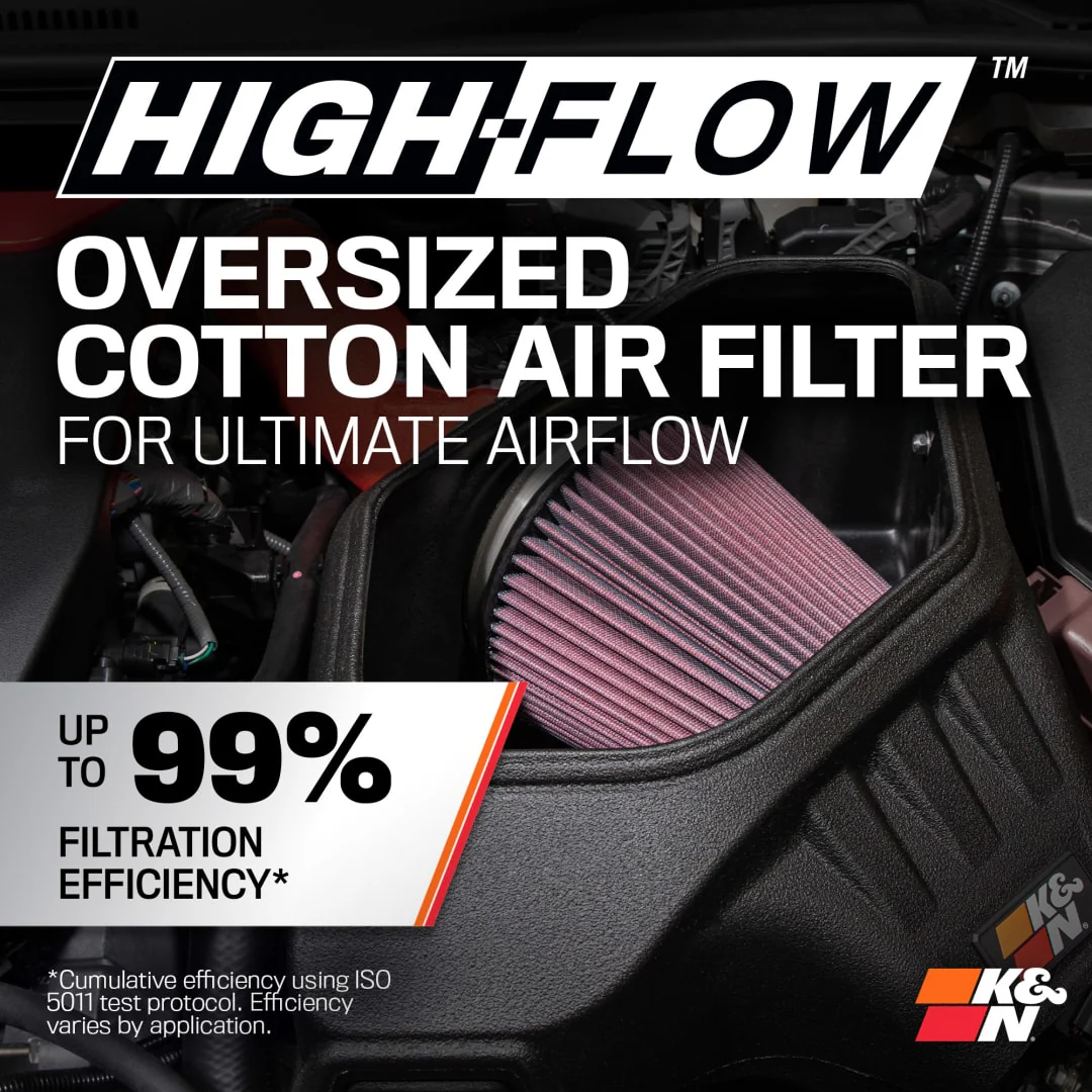 K&N Cold Air Intake Toyota GR Corolla 1.6L (2023-2024) [Typhoon Kit] 69-8625TWR - Image 4