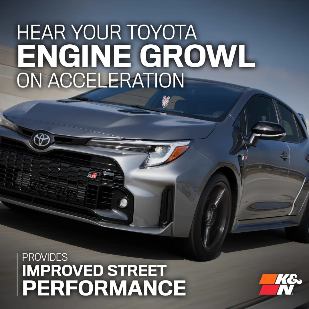 K&N Cold Air Intake Toyota GR Corolla 1.6L (2023-2024) [Typhoon Kit] 69-8625TWR - Image 7