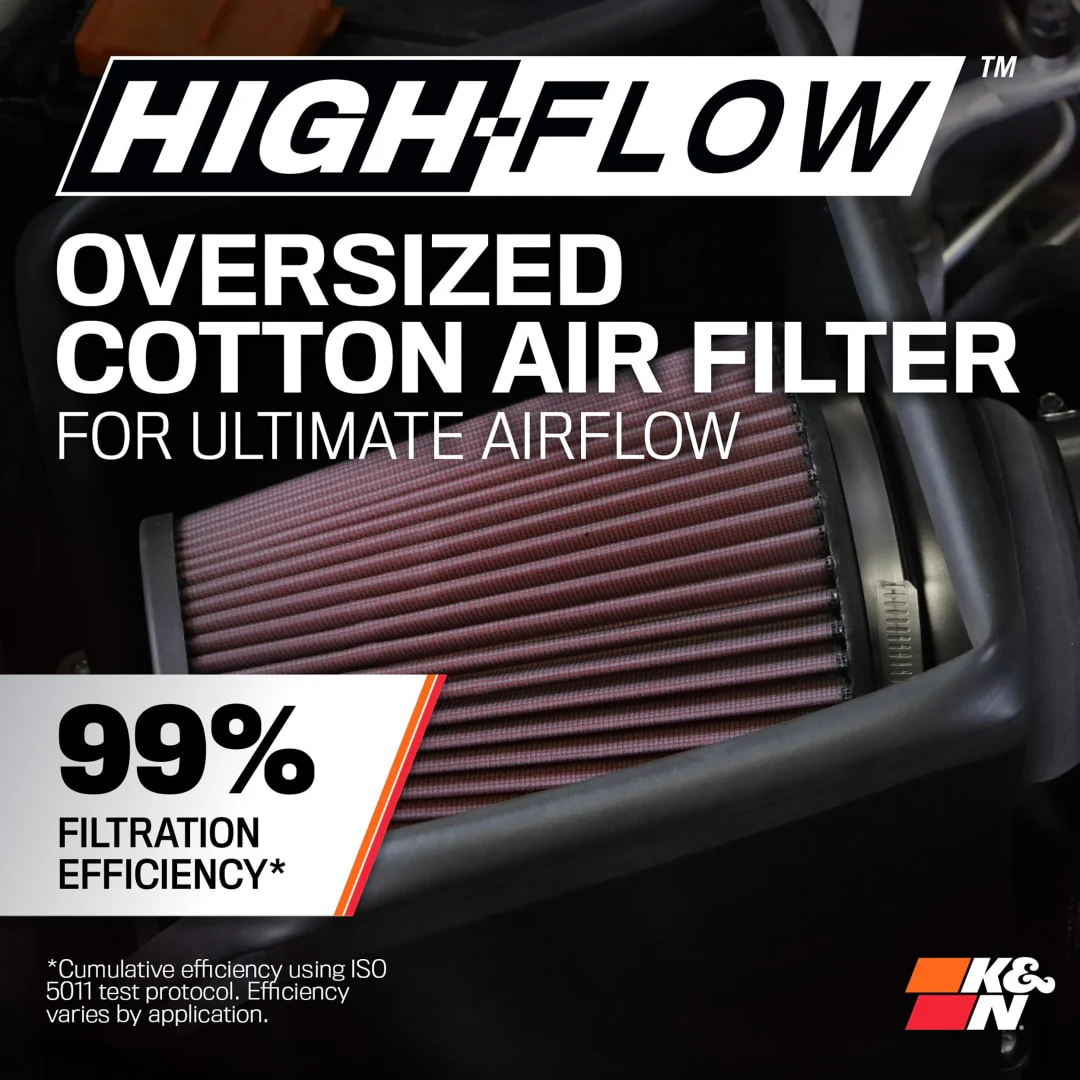 K&N Cold Air Intake Toyota Tacoma 2.4L Turbo (2024-2025) [77 Series] 77-9043KP - Image 8