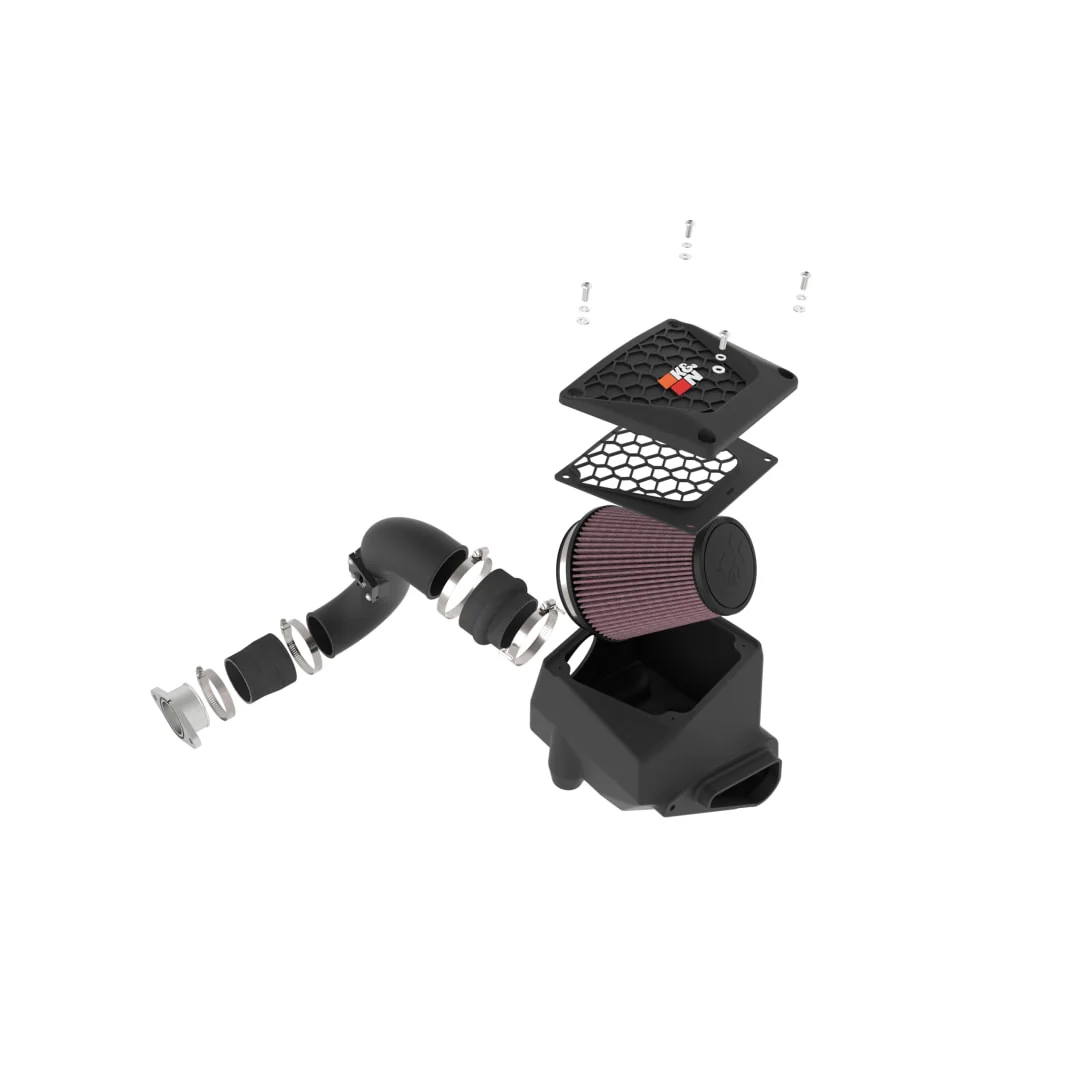 K&N Cold Air Intake Toyota Tacoma 2.4L Turbo (2024-2025) [Air Charger Kit] 63-9043 - Image 6