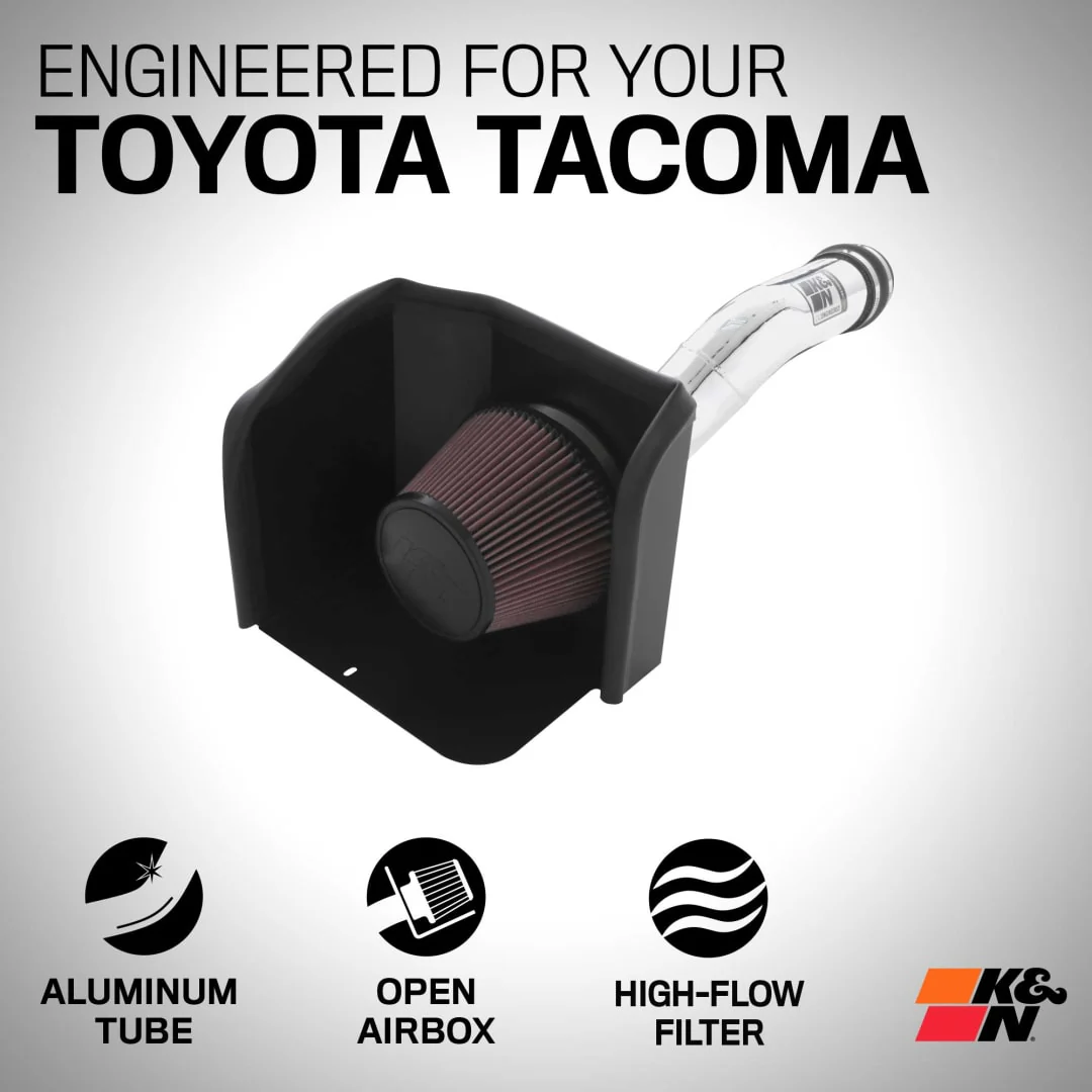 K&N Cold Air Intake Toyota Tacoma 3.5L V6 (2016-2023) [77 Series] 77-9039KP - Image 4
