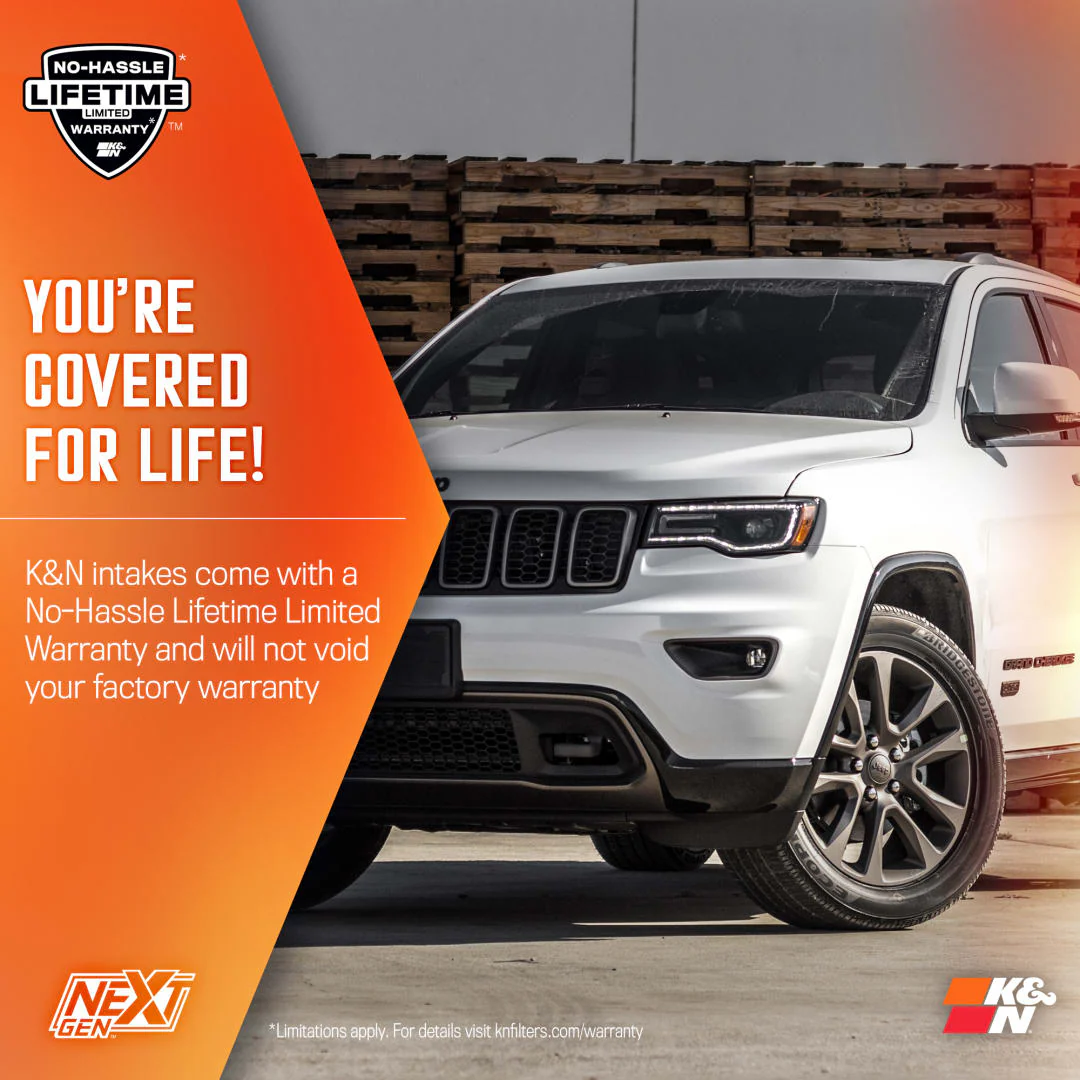 K&N NextGen Cold Air Intake Dodge Durango 5.7 (21-25) Jeep Grand Cherokee 5.7 (2021) 50 Series GEN3 - 50-1563 - Image 16