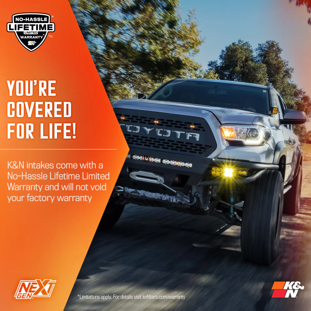 K&N NextGen Cold Air Intake Toyota Tacoma 3.5L (2016-2023) 50 Series GEN3 - 50-9039 - Image 20