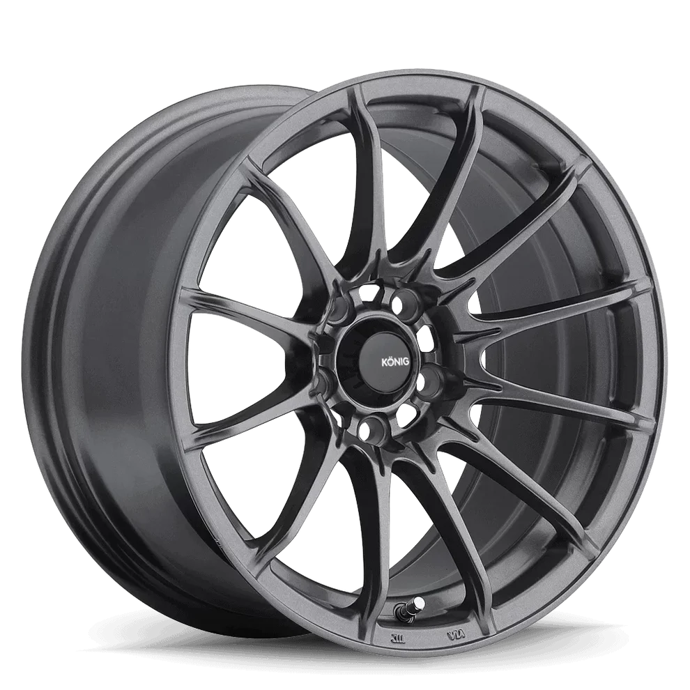 Konig Dial In Flow Formed Wheels 15x9 | 4x100 +35 | Matte Gray - Image 2