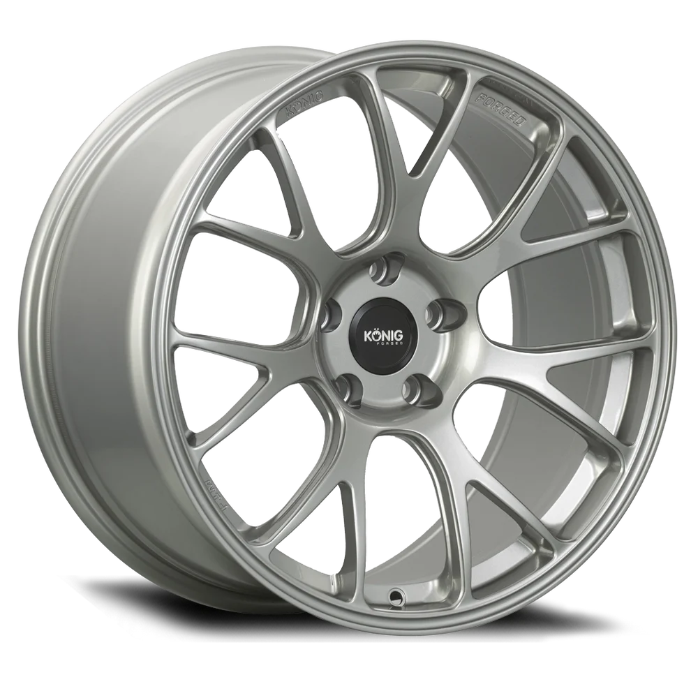 Konig F1M Forged Wheels 19x9 | 5x130 +50ET | Ash Silver or Satin Black
