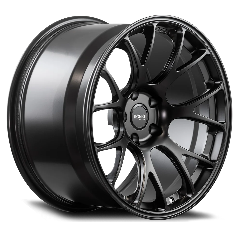 Konig F1M Forged Wheels 19x9 | 5x130 +50ET | Ash Silver or Satin Black - Image 4