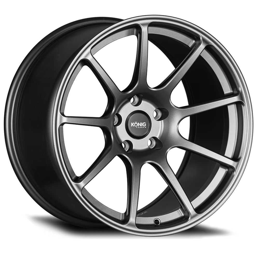 Konig F5R Forged Wheels 18x8.5 or 18x8.5A | 5x114.3 , 5x120 , 5x112 | Ash Silver or Satin Bronze