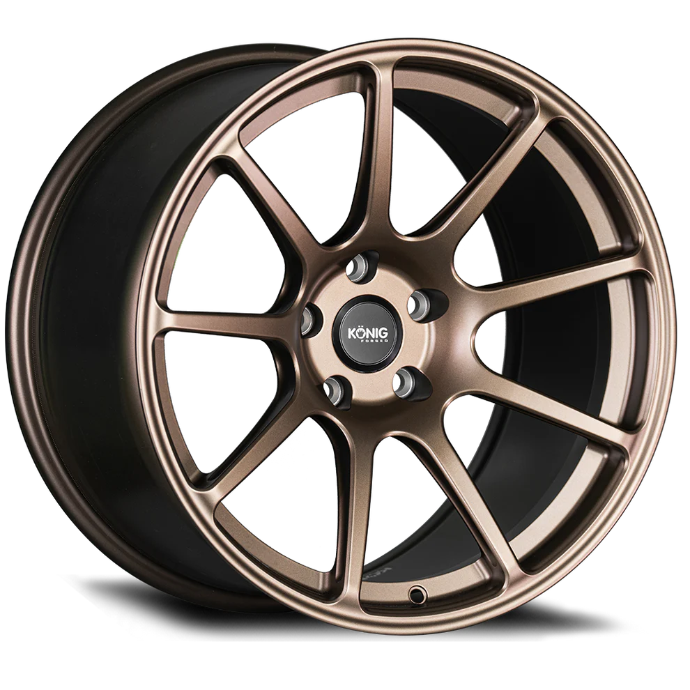 Konig F5R Forged Wheels 18x8.5 or 18x8.5A | 5x114.3 , 5x120 , 5x112 | Ash Silver or Satin Bronze - Image 5