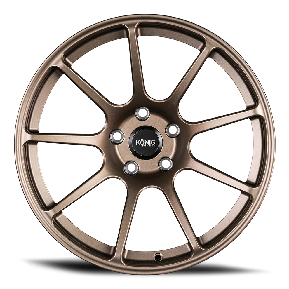 Konig F5R Forged Wheels 18x9 | 5x112 +42ET | Ash Silver or Satin Bronze - Image 4