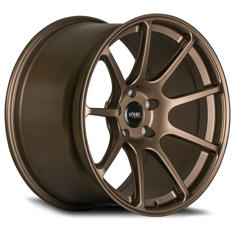 Konig F5R Forged Wheels 18x9 | 5x112 +42ET | Ash Silver or Satin Bronze - Image 6