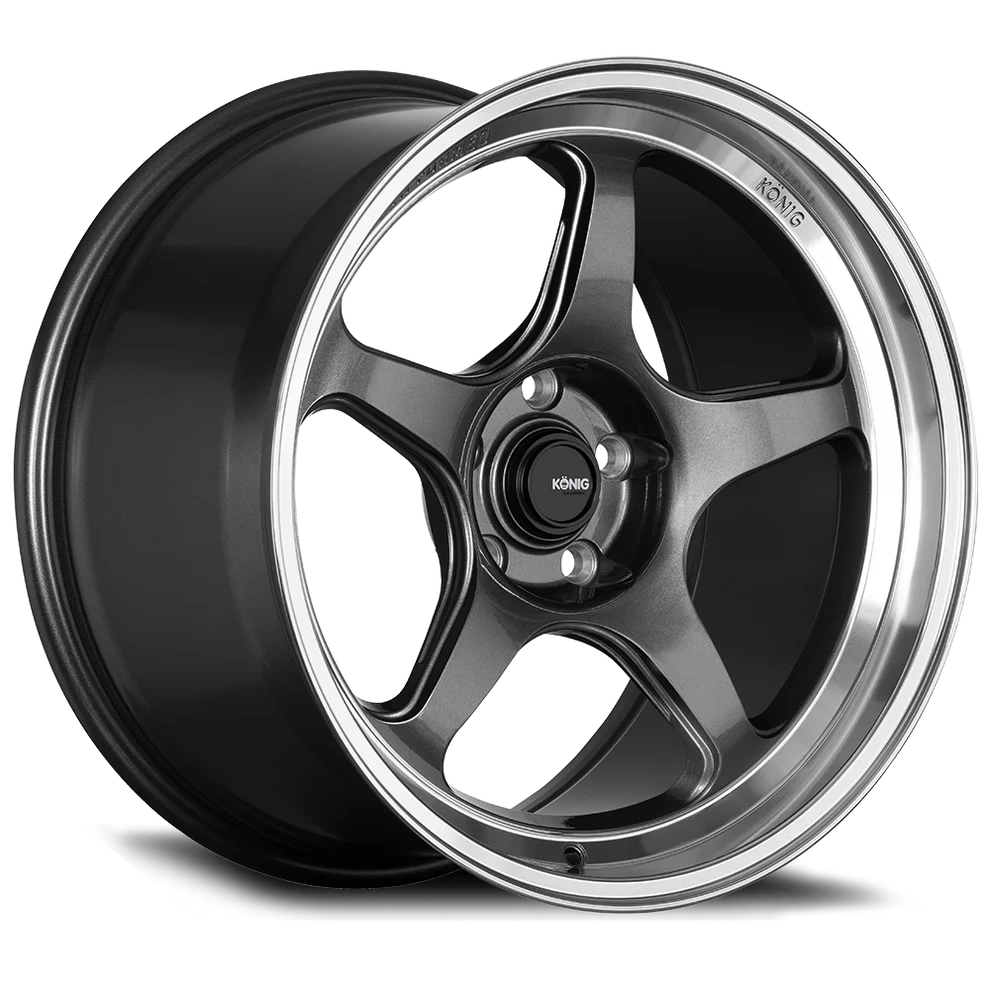 Konig Hyperspec Flow Formed Wheels 18x8.5A | 5x108 , 5x112 , 5x114.3 , 5x120 | Anthracite Metallic or Matte Bronze