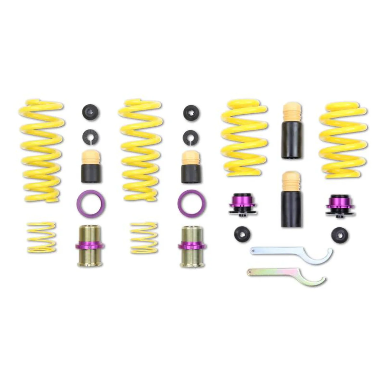 KW H.A.S Coilovers Jeep Grand Cherokee 6.4L V8 (12-21) Height Adjustable Spring Kit - Image 2