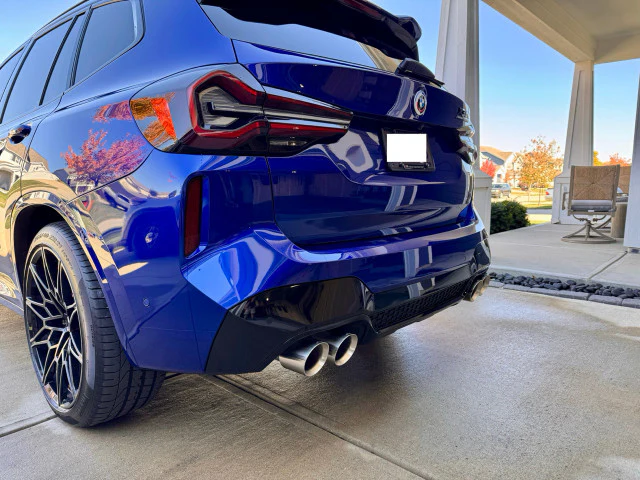 MAD Exhaust BMW X3M X4M (2017-2025) F97 F98 Axleback Brushed / Black / Carbon Fiber Tips - Image 12