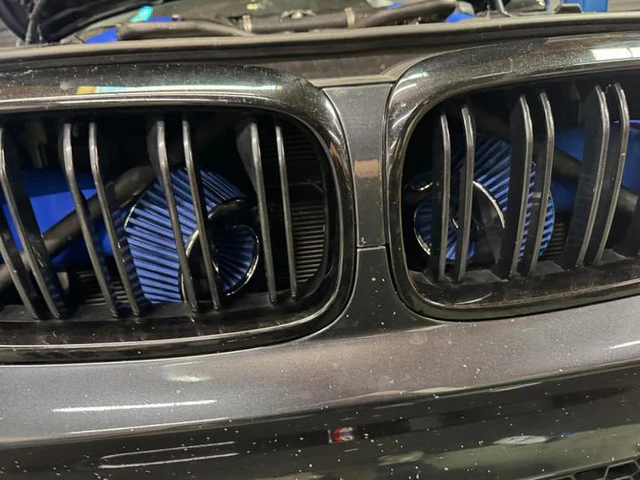 MAD Dual Front Mount Air Intakes BMW M8 F91 F92 F93 (2019-2026) Silicone - Includes High Flow Filters MAD-094 - Image 4