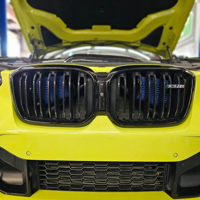 MAD Dual Front Mount Air Intakes BMW X3M X4M F97 F98 (2019-2025) Silicone - Includes High Flow Filters MAD-104 - Image 10