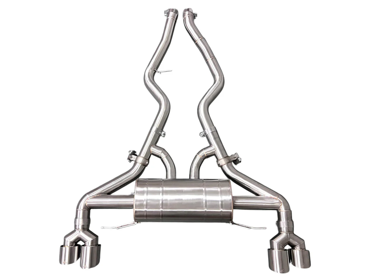 MAD Exhaust BMW M340i G20 & M440i G22 (2019-2026) Axleback - Brushed / Black / Carbon Fiber Tips