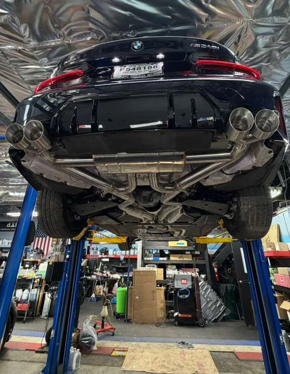 MAD Exhaust BMW M340i G20 & M440i G22 (2019-2026) Axleback - Brushed / Black / Carbon Fiber Tips - Image 3