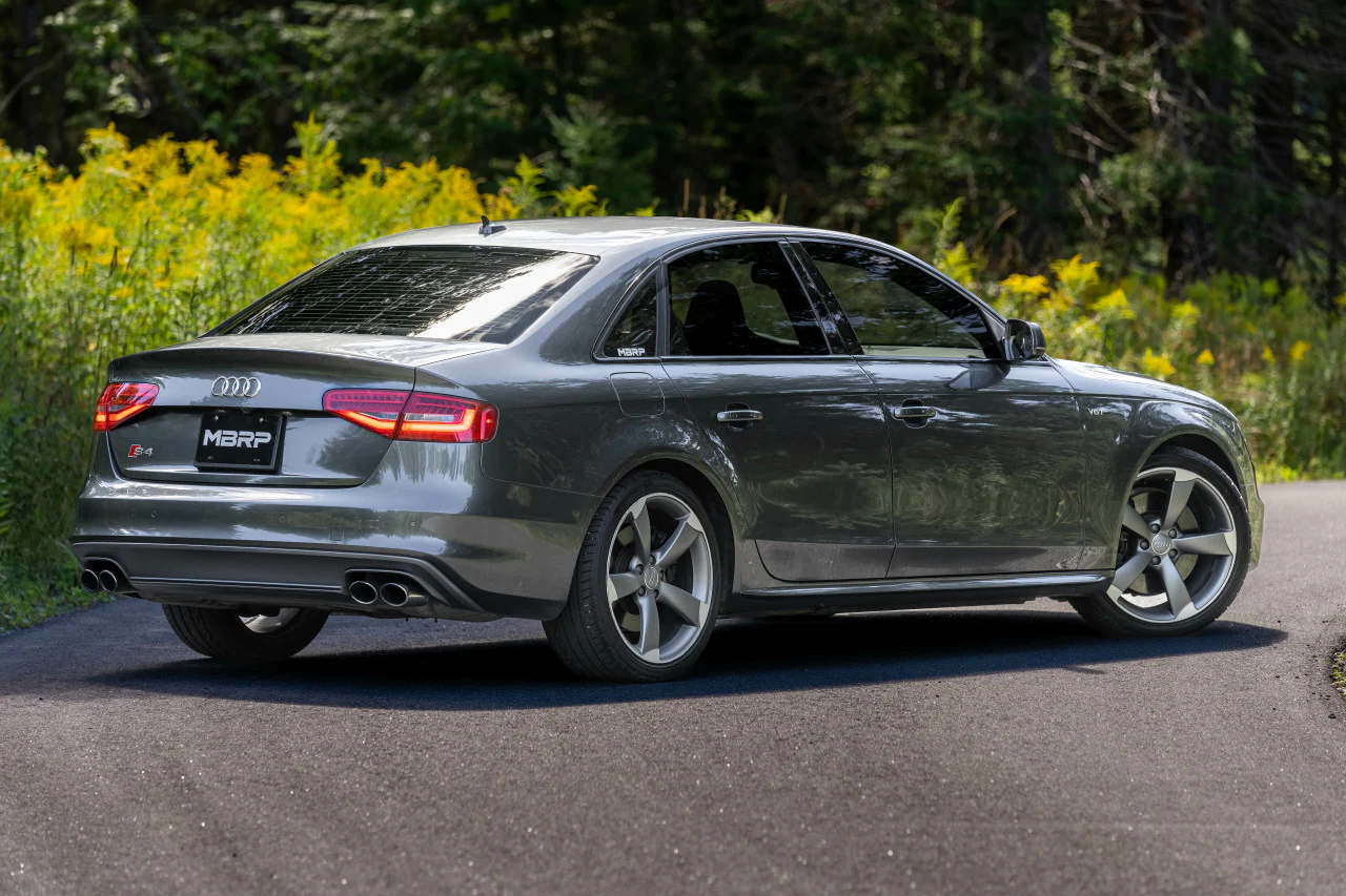 MBRP 2.25" Muffler Bypass Audi S4 / S5 3.0L TFSI (10-16) Tour Profile T409 Stainless Steel - Image 11
