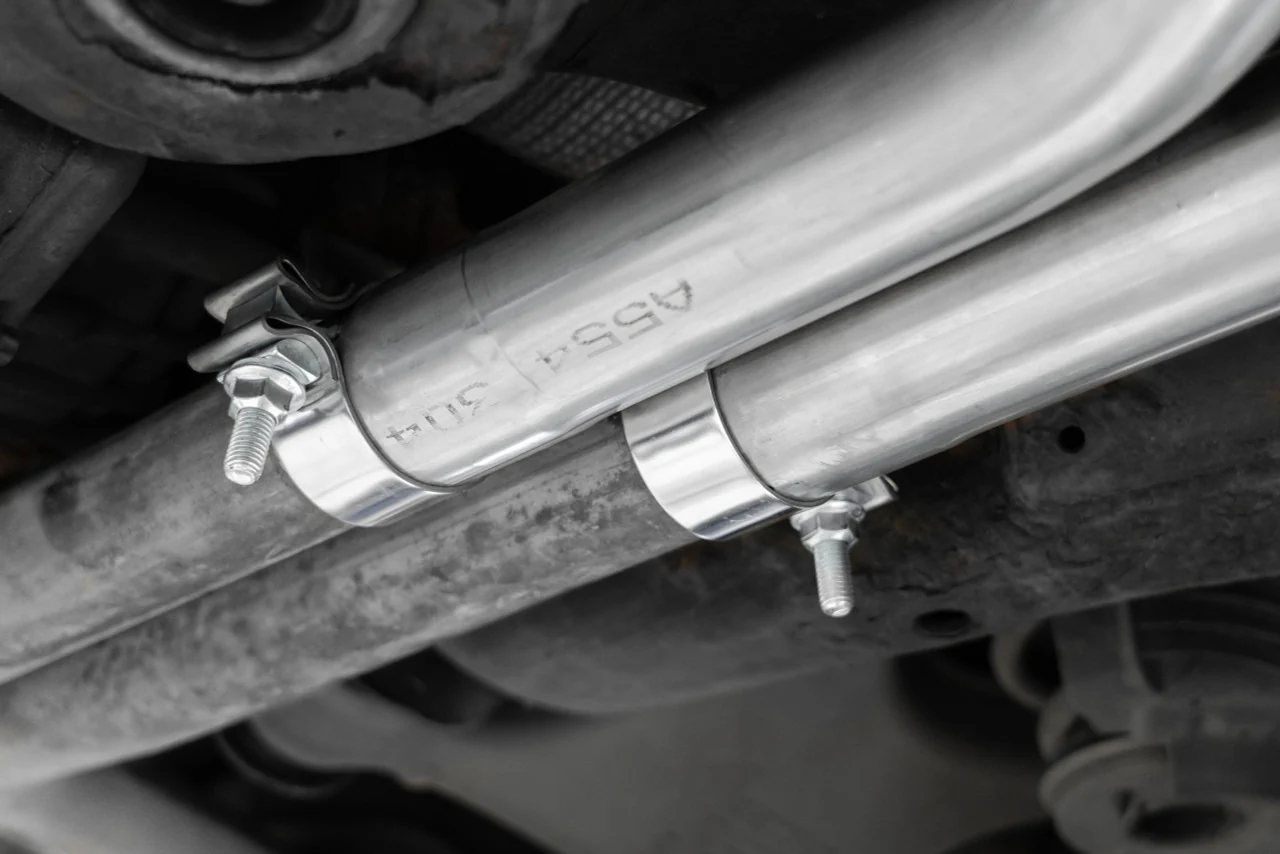 MBRP 2.25" Muffler Bypass Audi S4 / S5 3.0L TFSI (10-16) Tour Profile T409 Stainless Steel - Image 7