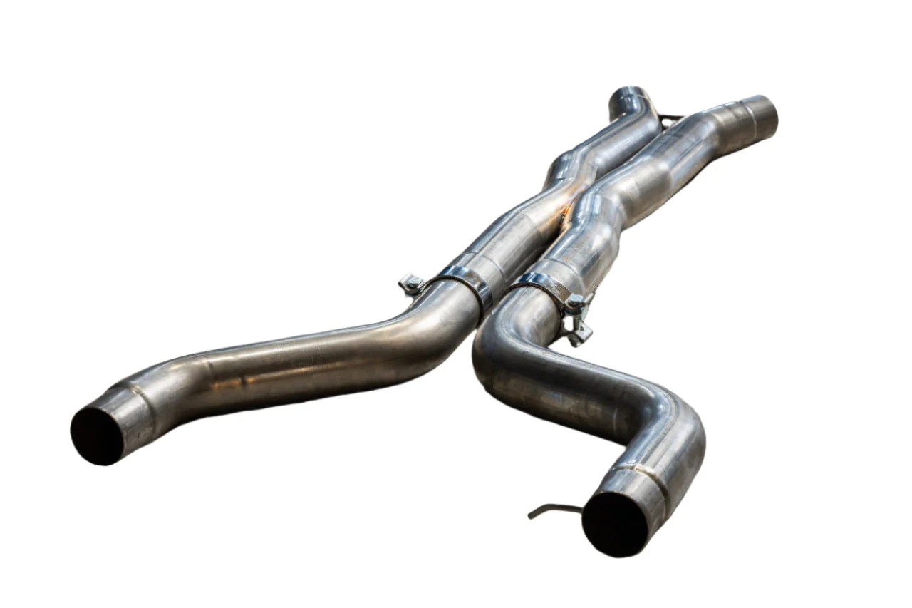 MBRP 3" Resonator Bypass BMW M4 G82 / M3 G80 3.0L (21-25) Street Profile T304 Stainless Steel - Image 4