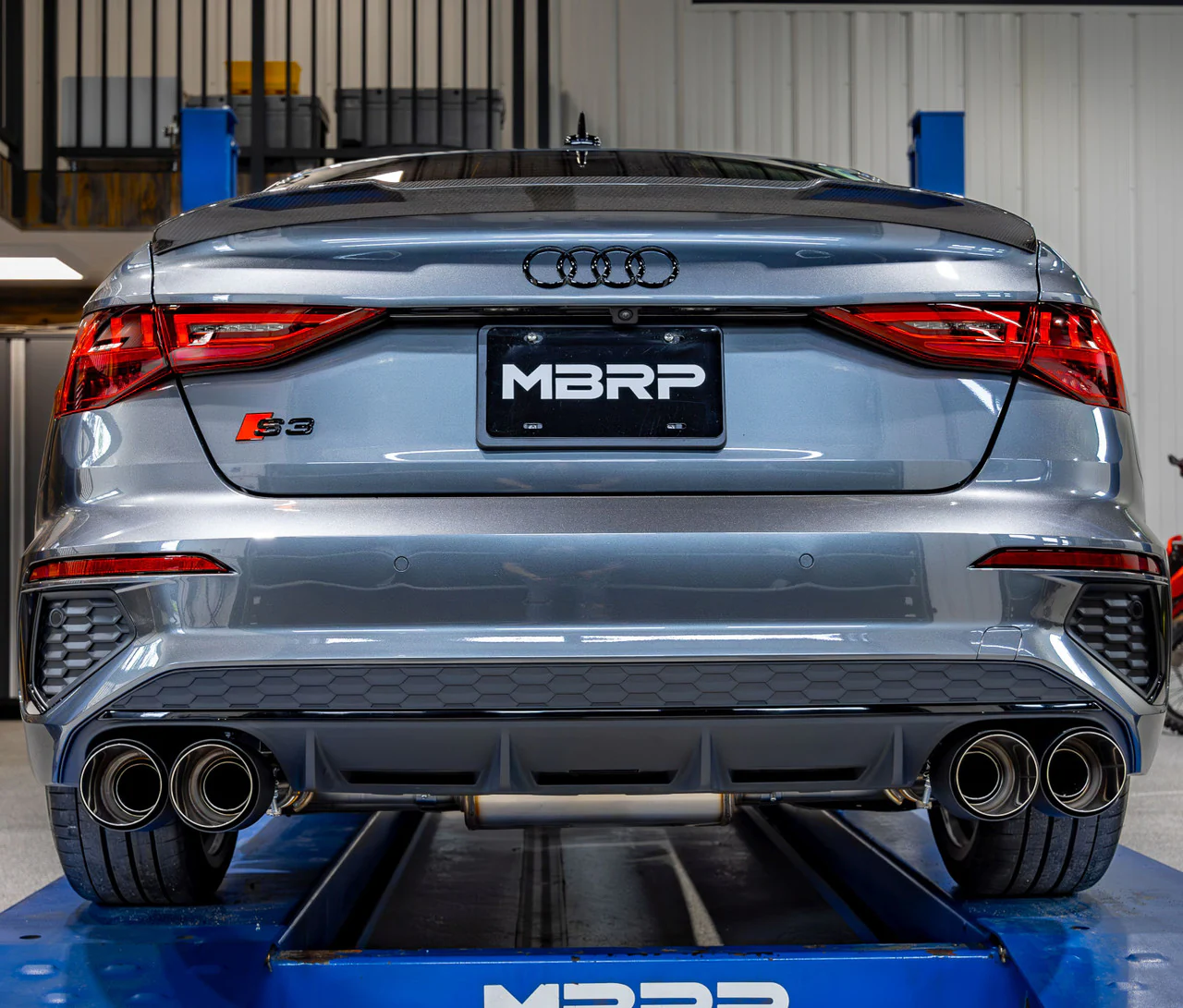 MBRP Exhaust Audi S3 2.0L (22-24) 3" Bolt-On Catback Valve Delete or Active Profile - Image 16