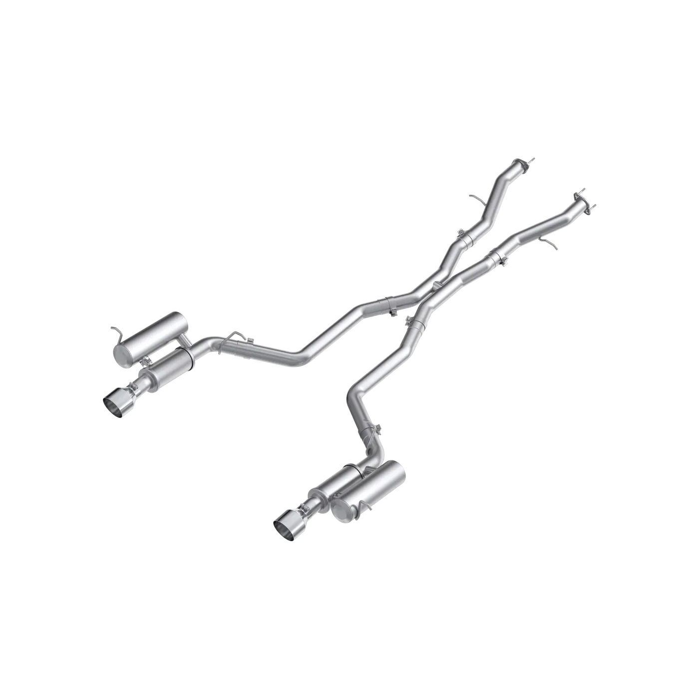 MBRP Exhaust Dodge Durango 3.6L / 5.7L (11-25) CatBack 3" w/ Dual Rear Exit - Aluminized Steel or T304 Stainless Steel - Image 4