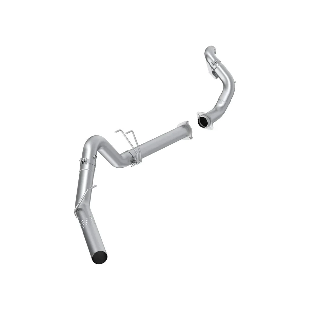 MBRP Exhaust for Ford F250 F350 F450 Super Duty 6.4L V8 (08-10) 6.7L V8 (11-16) 4" DPF-Back Aluminum with Single Side Exit - Image 2