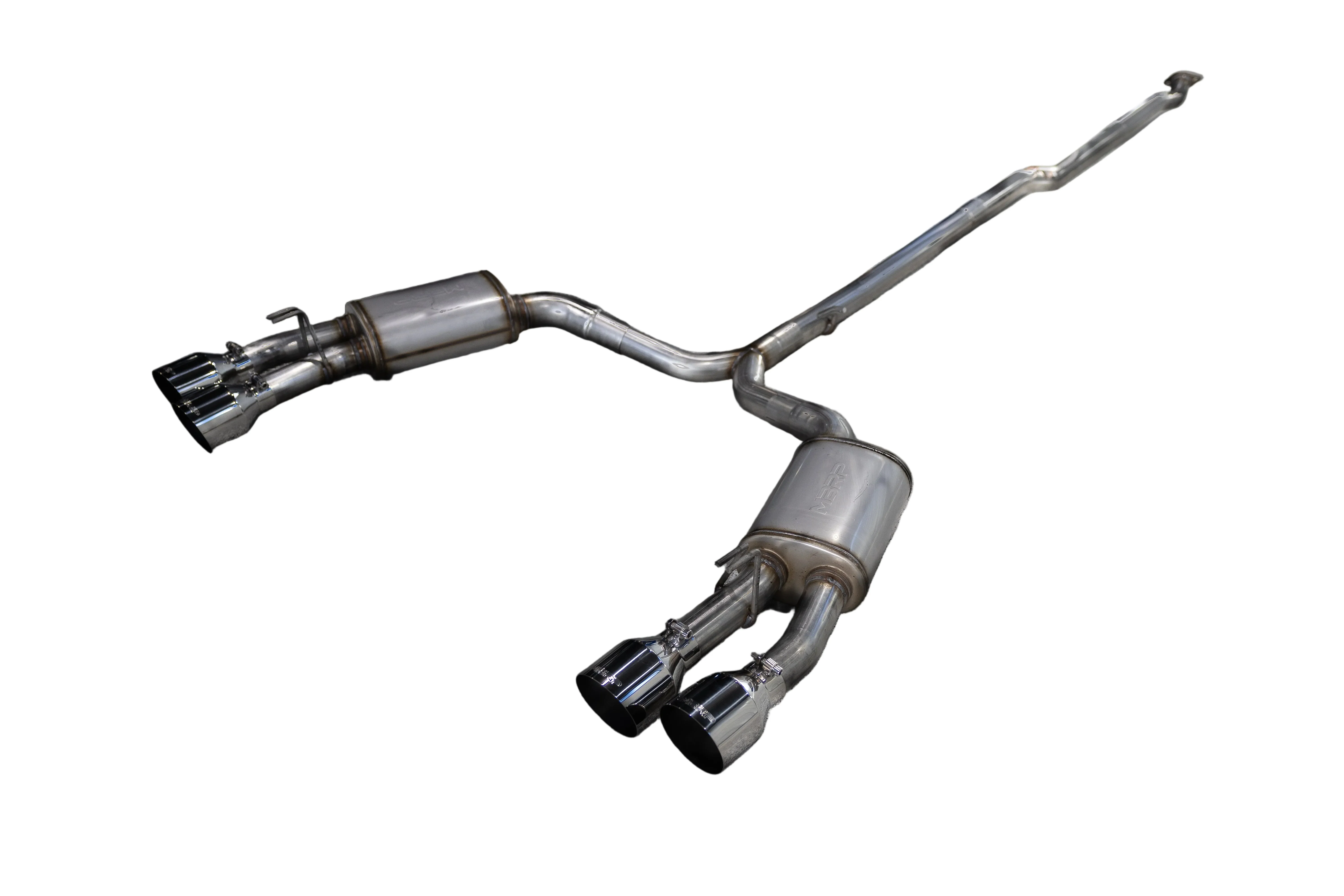 MBRP Exhaust for Hyundai Sonata N Line (2021-2023) 2.5" Catback - Stainless or Aluminized with Quad Tips - Image 3