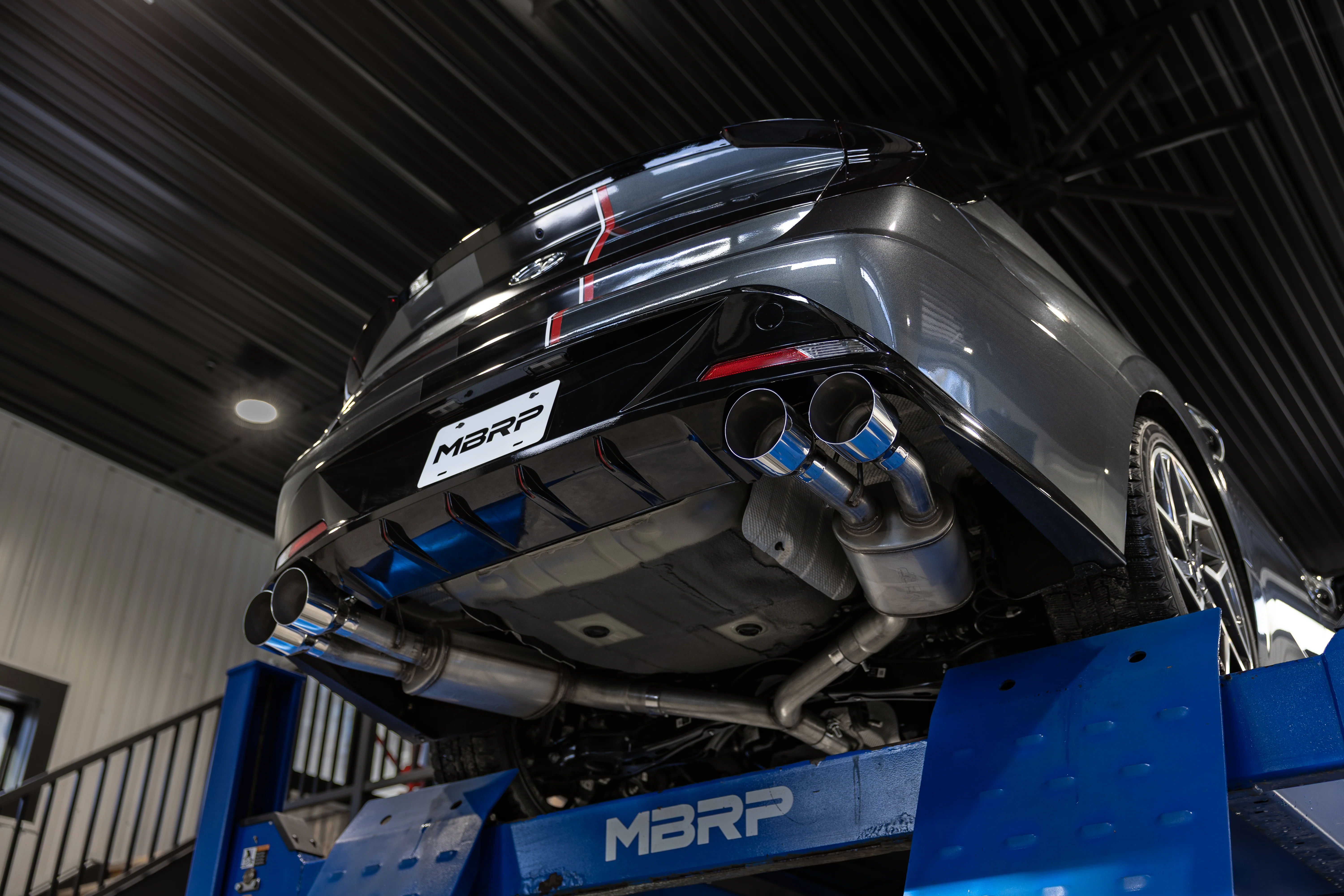 MBRP Exhaust for Hyundai Sonata N Line (2021-2023) 2.5" Catback - Stainless or Aluminized with Quad Tips - Image 6