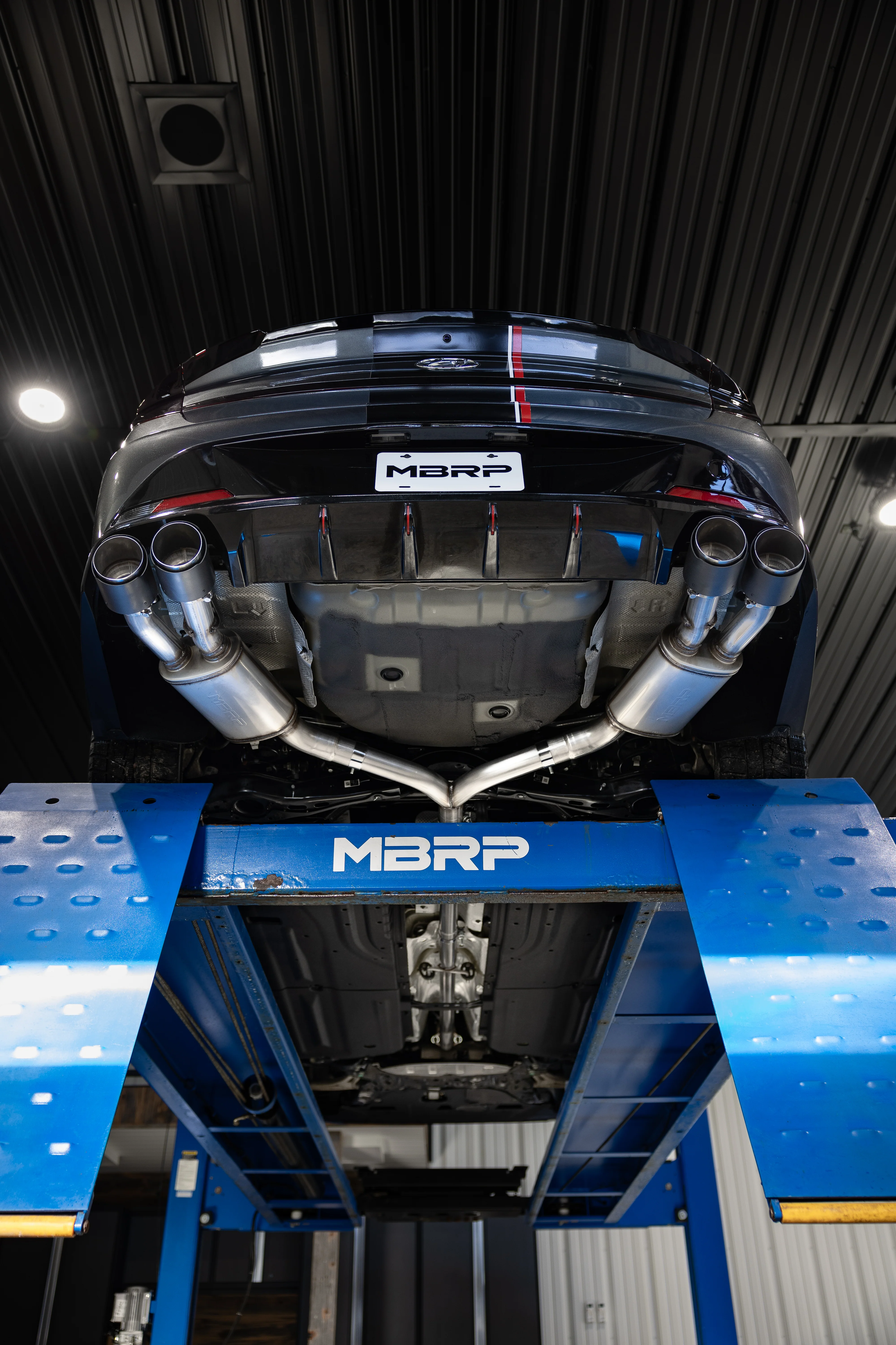 MBRP Exhaust for Hyundai Sonata N Line (2021-2023) 2.5" Catback - Stainless or Aluminized with Quad Tips - Image 7