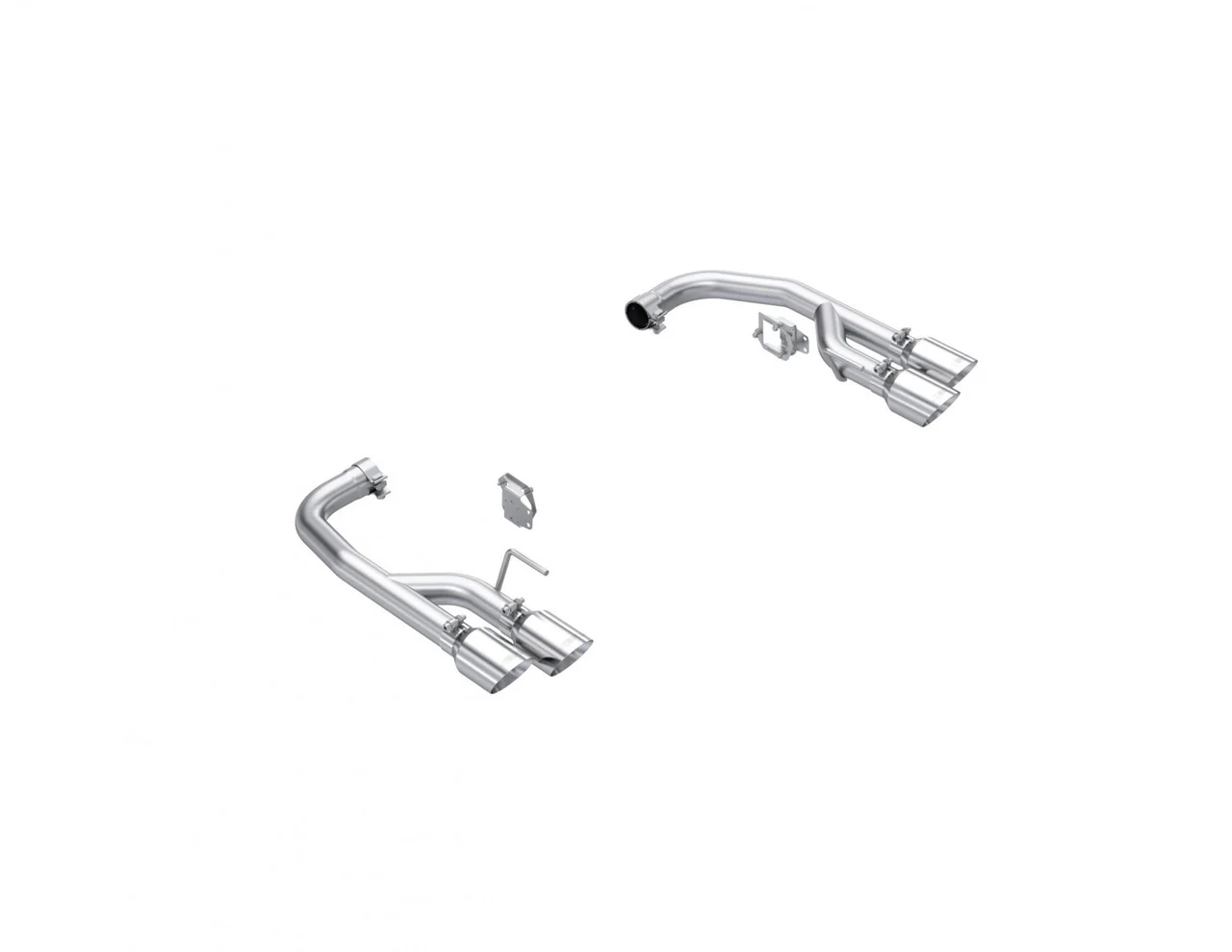 MBRP Exhaust Ford Mustang GT S650 5.0L (24-25) 2.5" Bolt-On Axleback Dual Split Rear w/ Quad Tips