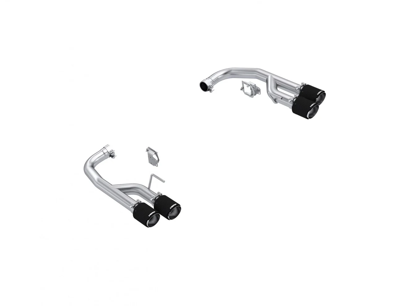 MBRP Exhaust Ford Mustang GT S650 5.0L (24-25) 2.5" Bolt-On Axleback Dual Split Rear w/ Quad Tips - Image 4
