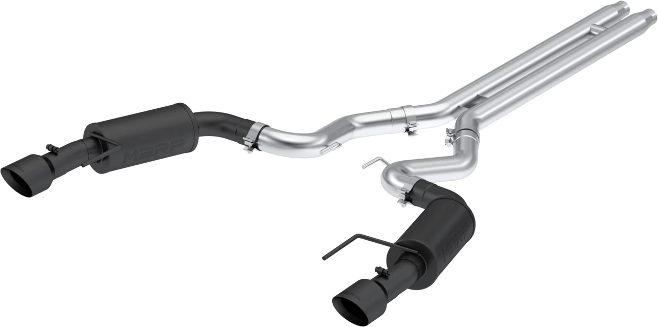 MBRP Exhaust Ford Mustang GT S650 5.0L (24-25) 3" Bolt-On Catback Dual Split Rear Exit - Image 2