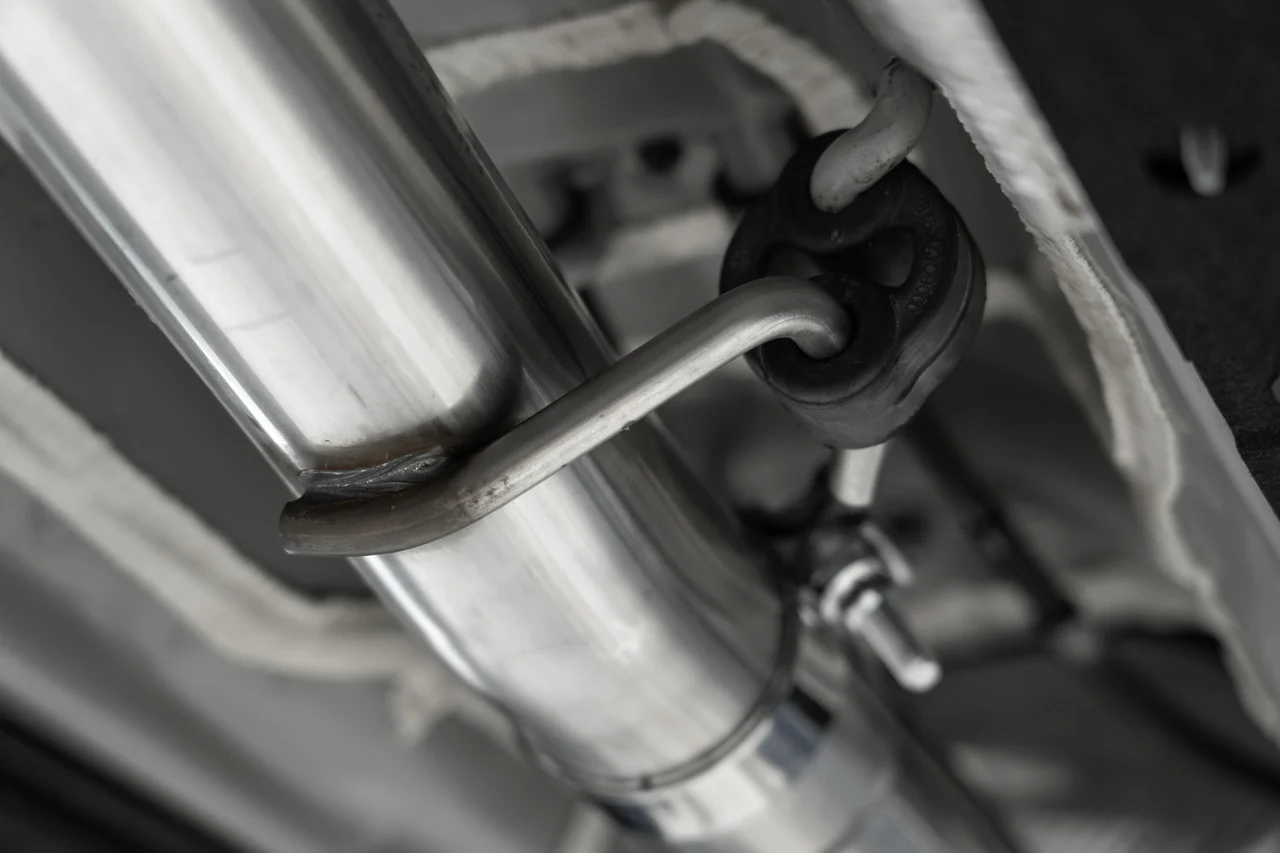 MBRP Exhaust Hyundai Elantra N 2.0L (22-23) Bolt-On 3" Catback / 5" Dual Out Carbon Fiber Tips - Image 2