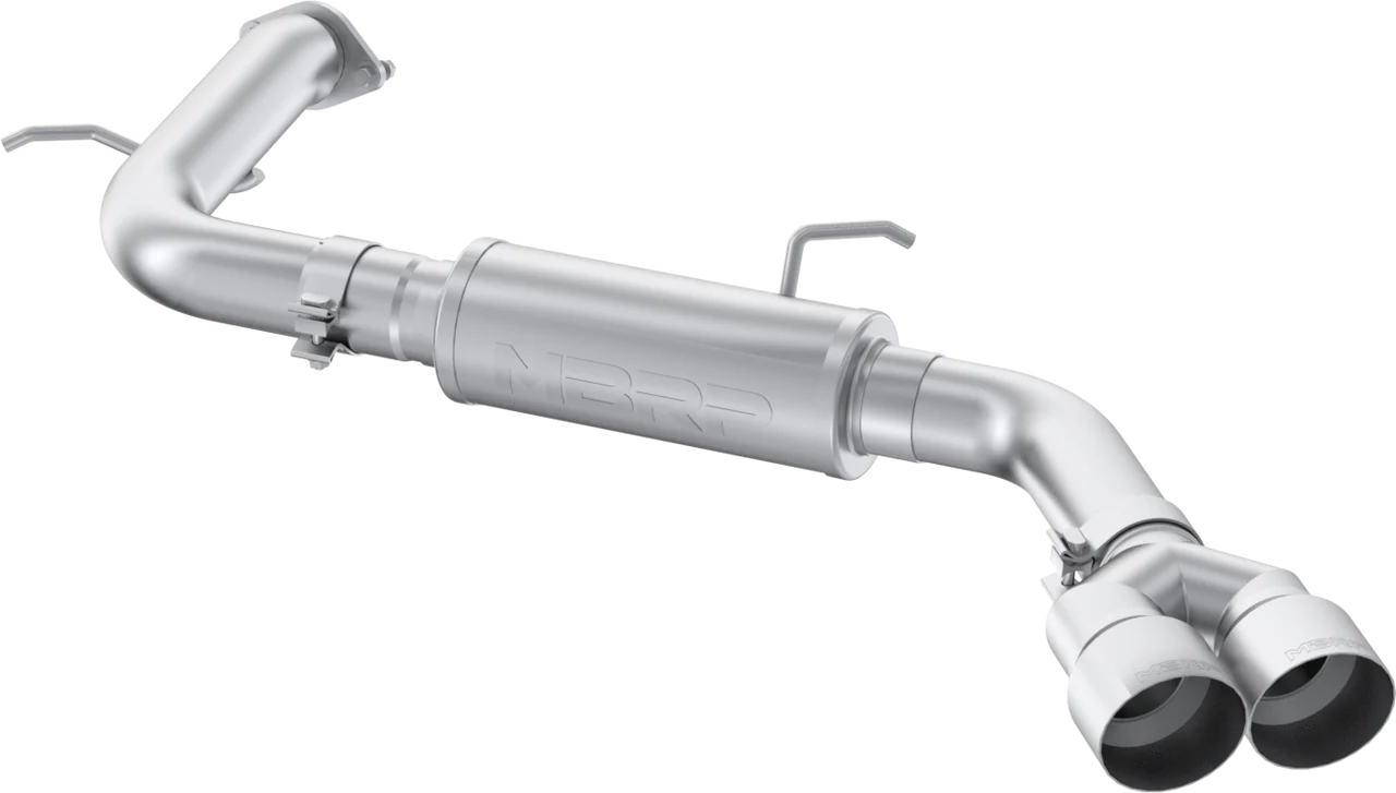 MBRP Exhaust Hyundai Elantra N-Line 1.6L (21-24) Bolt-On 3" Axleback / 4" Dual Out Tips - Image 2
