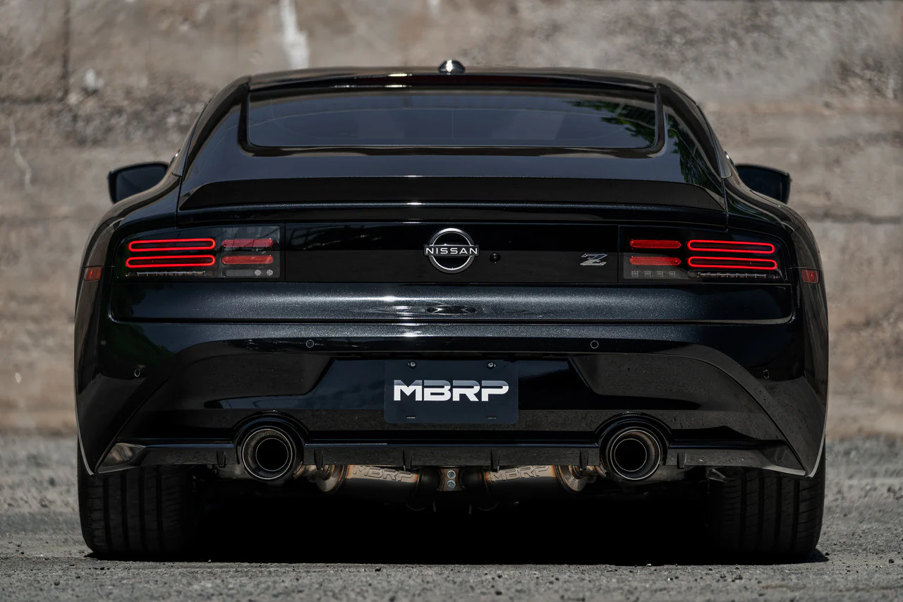 MBRP Exhaust Nissan Z RZ34 3.0L (23-24) 3" Bolt-On Catback / 5" Dual Split T304 Stainless or Carbon Fiber Tips - Image 3