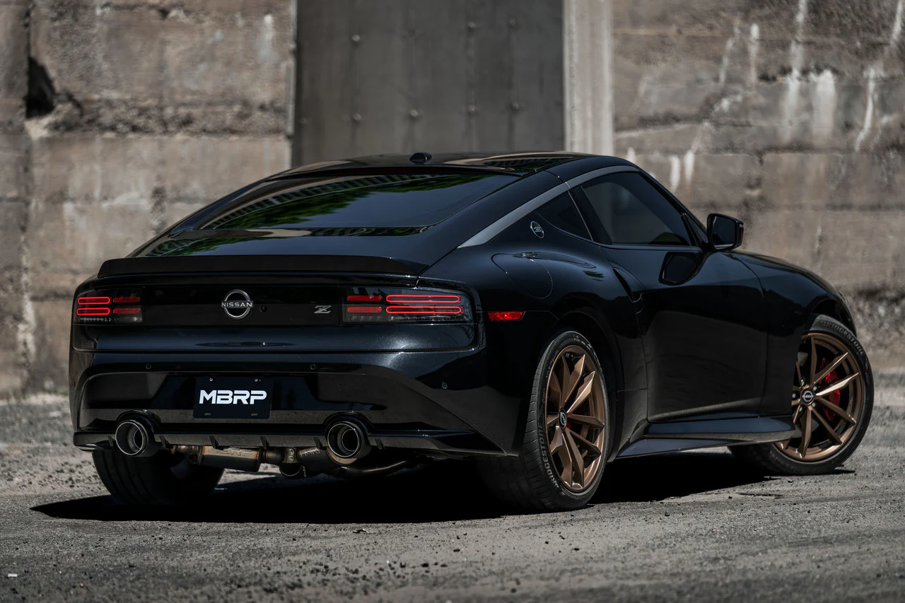 MBRP Exhaust Nissan Z RZ34 3.0L (23-24) 3" Bolt-On Catback / 5" Dual Split T304 Stainless or Carbon Fiber Tips - Image 4