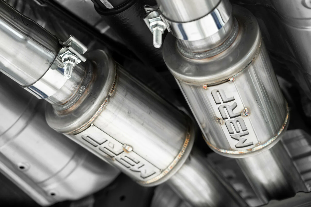 MBRP Exhaust Nissan Z RZ34 3.0L (23-24) 3" Bolt-On Catback / 5" Dual Split T304 Stainless or Carbon Fiber Tips - Image 7
