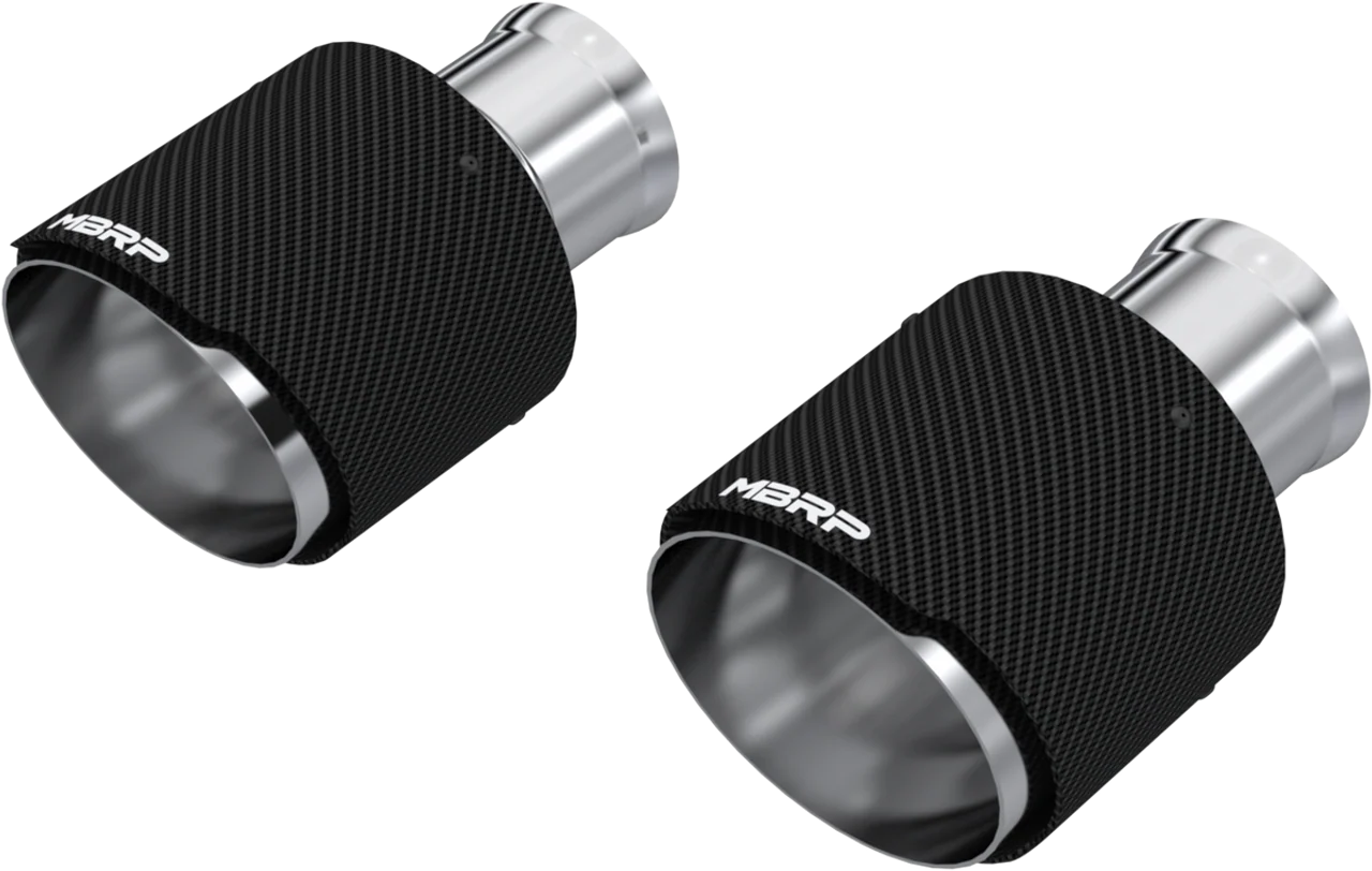 MBRP Exhaust Tips Dodge Charger (15-23) 5" T304 Stainless or Carbon Fiber - Image 3