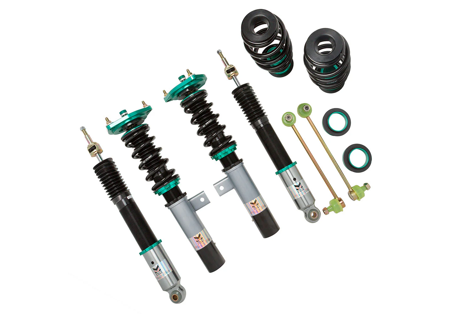 Megan Racing Coilovers VW Golf GTI MK5 / MK6 (06-14) Jetta MK6 (11-17) Euro II Series w/ Front Camber Plates