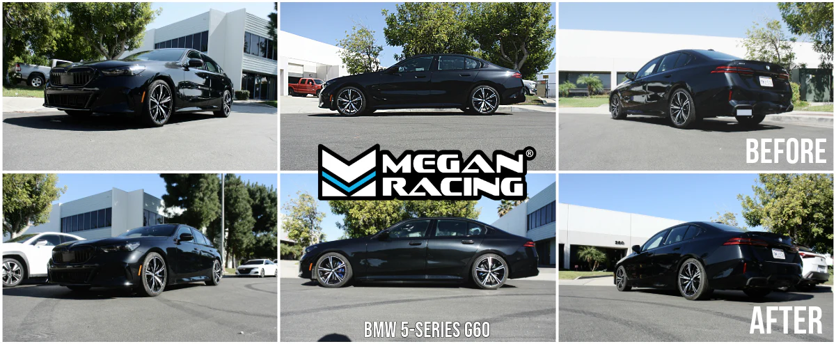 Megan Racing Coilovers BMW G60 530i / 530i xDrive / 540i xDrive (23-25) 550e xDrive (2025) Euro I Series - 30 Way Adjustable - Image 4