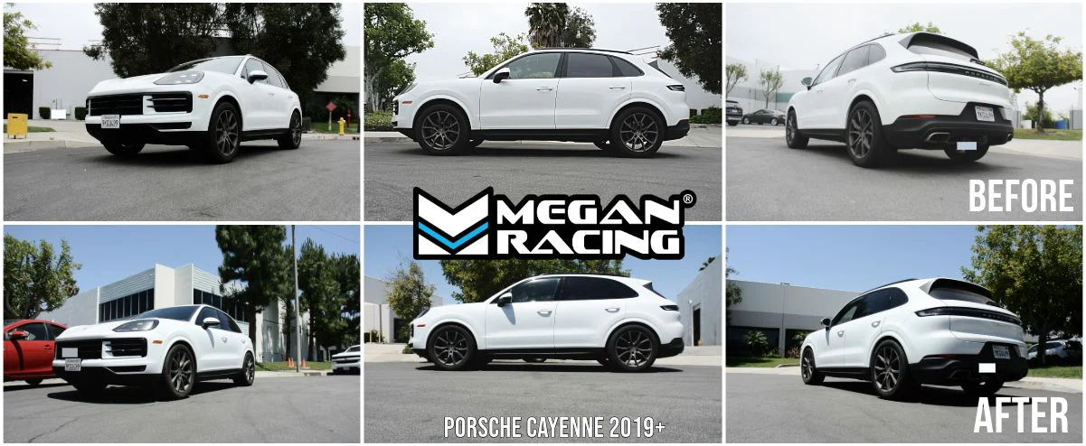 Megan Racing Euro I Coilovers Porsche Cayenne Non PASM (19-23) 30 Way Adjustable - Image 3