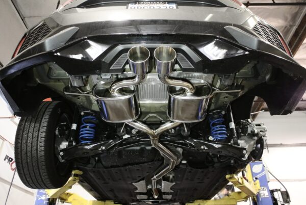 Megan Racing Exhaust for Honda Civic Sport Hatchback FK7 (2016-2021) Catback - Polished or Burnt Blue Tips - Image 3