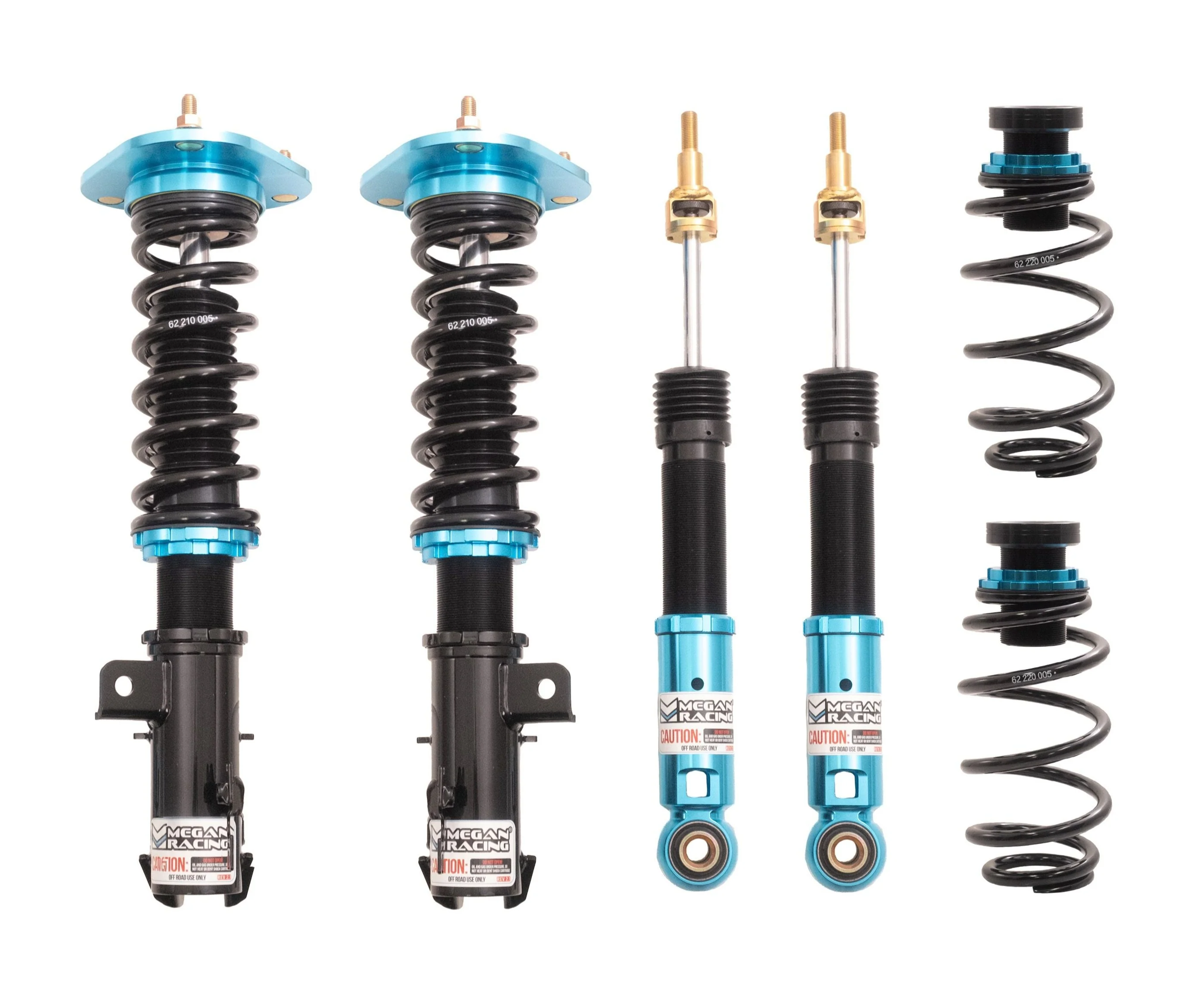 Megan Racing EZ II Coilovers Toyota Prius (2023-2024) 15 Way Adjustable Suspension